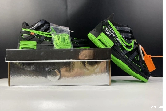 “”GREEN AIR O-W CU6015-001 DUNK NIKE STRIKE“ RUBBER 0106